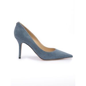 Jimmy Choo Dusk Blue Suede Agnes Women's Pumps